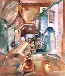 Purbeck Courtyard, Morgon