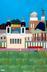 Greenwich Royal Park, 2009 (collage på papper)