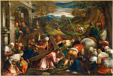 La Montee au Calvaire - Jesus Kristus bär korset ...