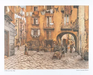 Italien, Neapel, Sopportico de 