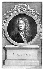 Joseph Addison, engelsk politiker och författare.