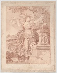 Mrs Abington som Thalia, 1783.