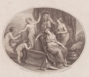 The Graces Crowning the byst of Raphael, 28 juli 1788.