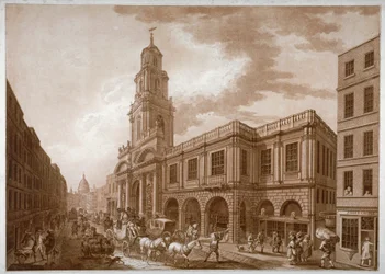 The Royal Exchange, City of London, 1788.