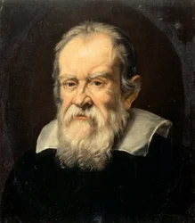 Porträtt av Galileo Galilei