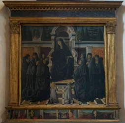 Santa Monica med Augustinska systrar, 1470