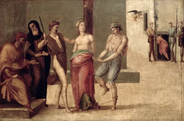 The Martyrdom of St. Agnes (panel)