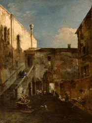En venetiansk innergård