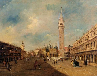 Piazza San Marco, ca 1780