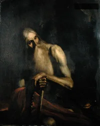 St. Hieronymus (olja på duk)