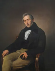 Porträtt av Alessandro Manzoni