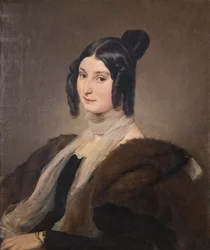 Porträtt av Clara Maffei