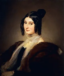 Porträtt av Clara Maffei, av Francesco Hayez