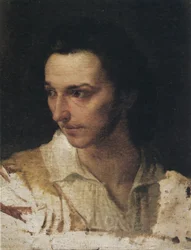 Porträtt av greve Alfonso Schiaffinati Porro, 1821
