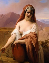 Rebecca vid brunnen, av Francesco Hayez
