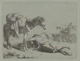 Shepherd in Repose near a Pack Horse, ca. 1762.