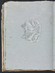 Verona Skissbok: Draperistudie sida 94, 1760.