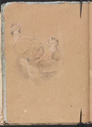 Verona Skissbok: Putto (sida 22)