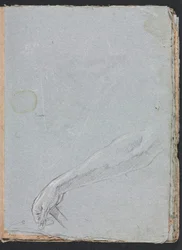 Verona Skissbok: Höger hand (sida 7)