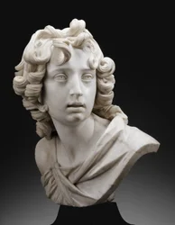 Byst av en ungdom, möjligen Johannes Döparen, 1630-40