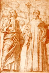 Johannes Döparen och St. Benedictus