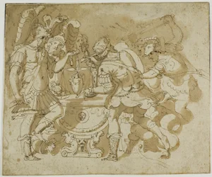 Camillus attackerar Brennus