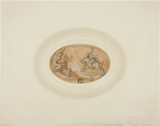 Marcus Curtius hoppar ner i avgrunden