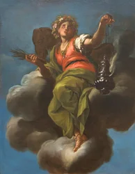 Asien, c. 1709 (olja på duk)