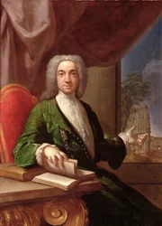 Porträtt av Sir Edward Gascoigne, 6:e baronet