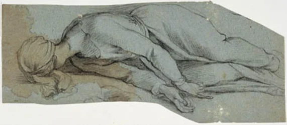 Skt. Cecilia, efter Madernos skulptur i Sta Cecilia i Trastevere, Rom