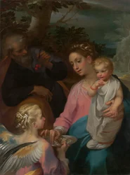 Vilan på flykten till Egypten, känd som Madonna della Pappa
