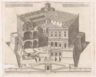 Mirror of Roman Magnificence: Farnese Palace, 1500-talet., 1500-talet.