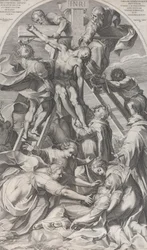 Nedstigningen från korset, 1606.