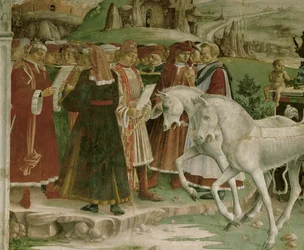 Månadernas sal: Mars (fresco)