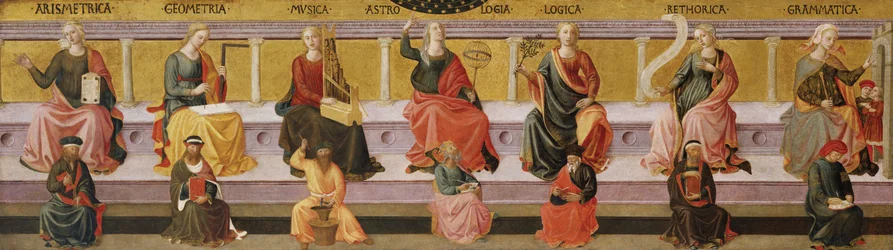 De sju fria konsterna, cirka 1450