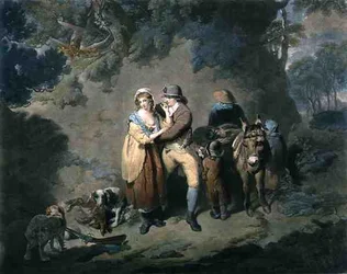 The Amorous Sportsman, graverad av Charles Hodges (1764-1837), pub. av J.R. Smith