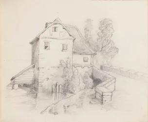 Mill House vid en bäck