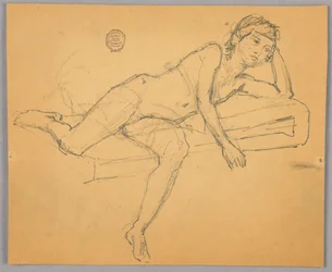 Studie av naken figur