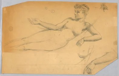 Studie av naken figur