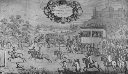 A Race Before Charles II, av Francis Barlow, c1650-1680, 1911