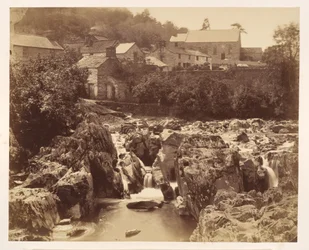 Vid Pont y Pair, Bettws-y-Coed, norra Wales