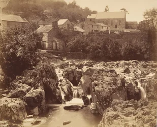 Vid Pont y pair, Bettws-y-Coed, North Wales, 1856.