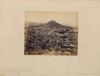 Aten - Den moderna staden från Akropolis