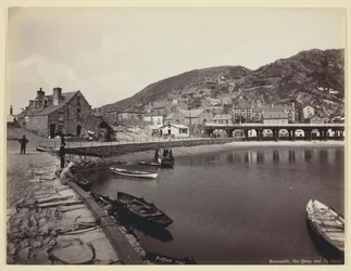 Barmouth, the Quay och Ty Gwyn, 186094.