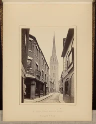 Coventry, tornet och spiran på St. Michael