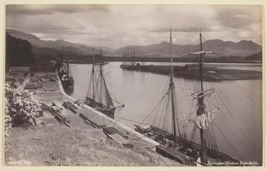 Porthmadog Harbor från födseln
