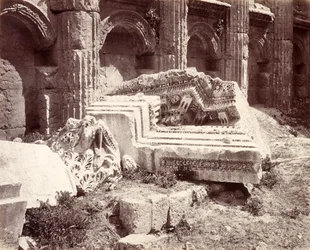Skulpturala lämningar i Jupitertemplet, Baalbek