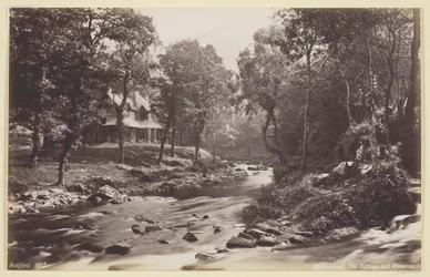Watersmeet, The Cottage and Streams, 186094.