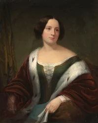 Oidentifierad kvinna, 1852.