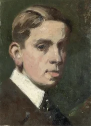 Självporträtt, ca 1904 (olja på duk)